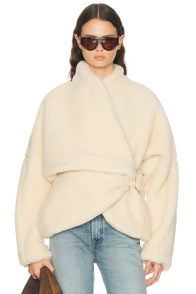 DARKPARK DARKPARK Cindy Faux Shearling Contour Jacket