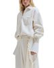 Darkpark Darkpark Cropped Collared Long-Sleeve Sweatshirt - 4