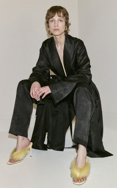 DARKPARK DARKPARK Devon Belted Jacquard Drop Pants