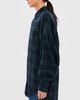 DARKPARK DARKPARK Georgia Detachable Scarf Button Down Shirt Blue/Green/White - 4