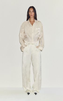 DARKPARK DARKPARK Iris Jacquard PaperBag Pants