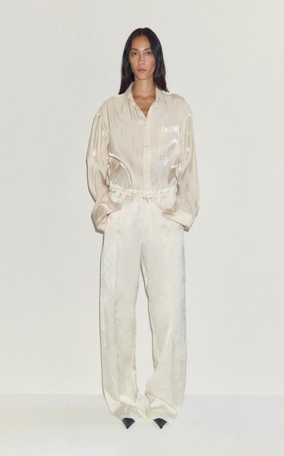 DARKPARK DARKPARK Iris Jacquard PaperBag Pants