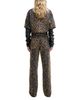 Darkpark Darkpark Leopard Print High Rise Loose Jeans in Leopard - 3
