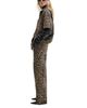 Darkpark Darkpark Leopard Print High Rise Loose Jeans in Leopard - 4