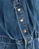 DARKPARK DARKPARK Paola Tencel Denim Wrapped Shirt Blue Oslo - 6