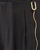DARKPARK DARKPARK Phebe Chain Adorned Double Sided Wide-Leg Pants Black - 6