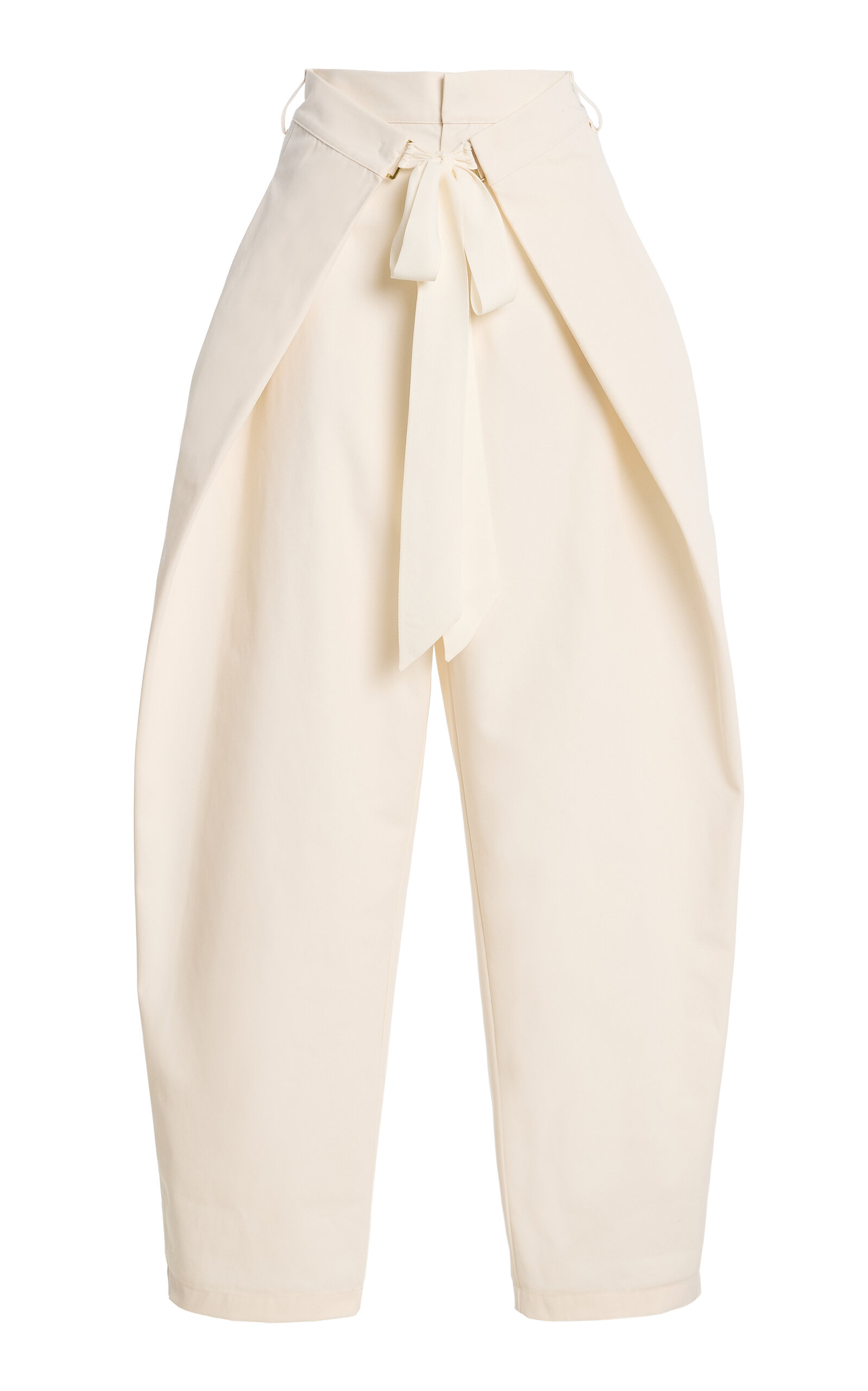 DARKPARK DARKPARK Stella TieFront CottonBlend Pants
