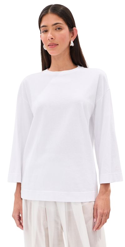 DARKPARK DARKPARK Suzy Relaxed Jersey Tee White