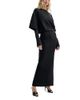 Darkpark Darkpark Wool Layered Sleeve Maxi Dress - 1