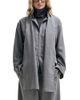 Darkpark Darkpark Wool Scarf Button Front Shirt - 1