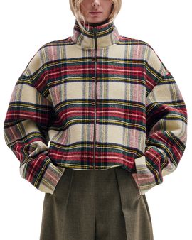 Darkpark Darkpark Wool Tartan Check Jacket