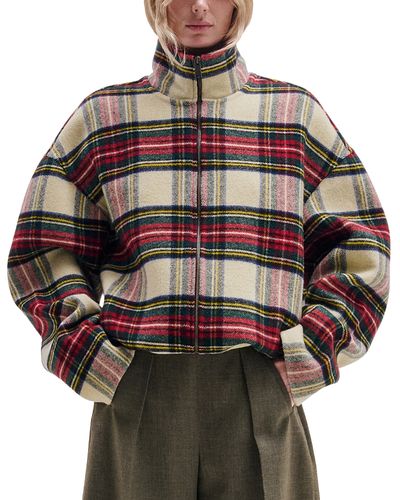 Darkpark Darkpark Wool Tartan Check Jacket