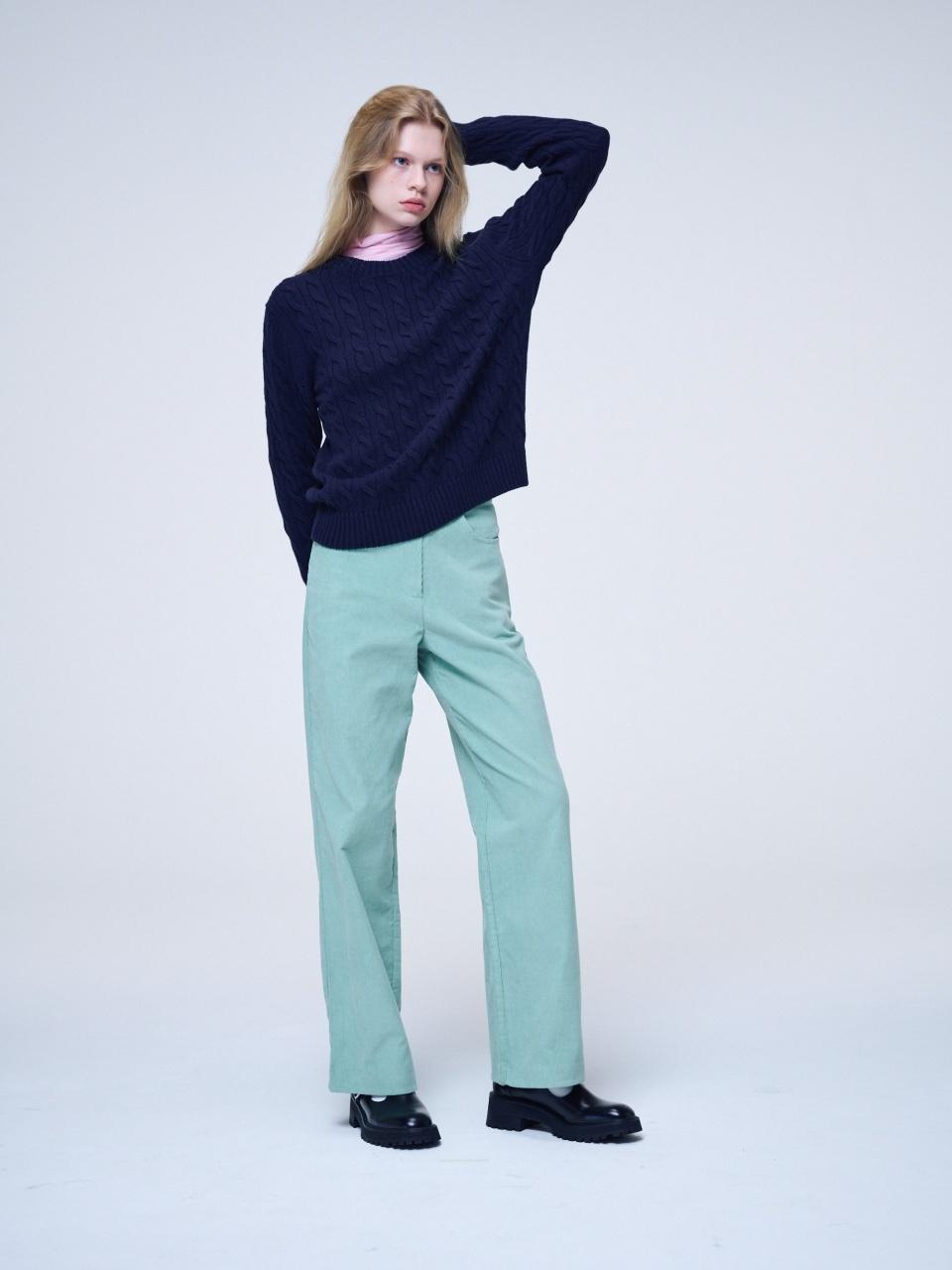 DAUGHTER Corduroy Color Pants
