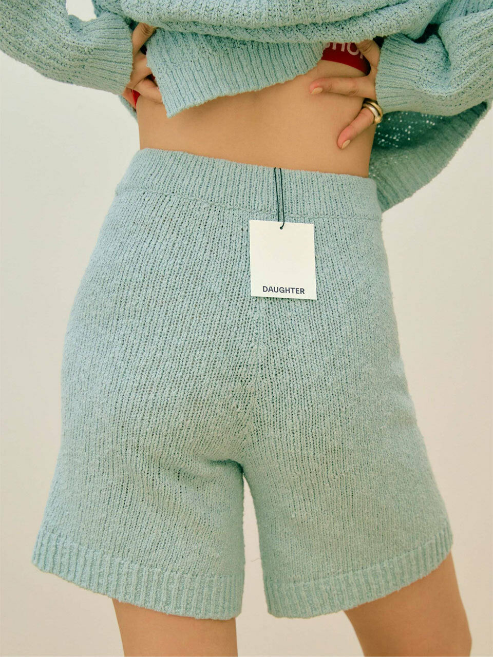 DAUGHTER Cozy Boucle Shorts_2 Colors