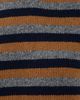 Daughter &Daughter Balla Slouch Crewneck Sweater Navy/Vicuna/Derby Grey - 6