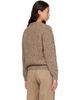 &Daughter &Daughter Beige Rowan Rib Crew Sweater - 3