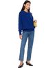 &Daughter &Daughter Blue Innes Slouch Crewneck Sweater - 4