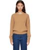 &Daughter &Daughter Tan Rooney Rib Crewneck Sweater - 1