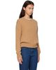 &Daughter &Daughter Tan Rooney Rib Crewneck Sweater - 2