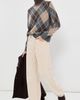 Daughter &Daughter The Ava Argyle Crewneck Derby Grey/Porcupine/Dark Natural - 5