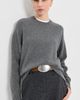 Daughter &Daughter The Innes Slouch Wool Crewneck Pullover Derby Grey - 2