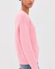 Daughter &Daughter Wool Cable Knit Pullover Pale Pink - 4
