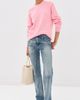 Daughter &Daughter Wool Cable Knit Pullover Pale Pink - 5