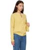 &Daughter &Daughter Yellow Rooney Rib Cardigan - 2