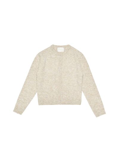 DAUGHTER Flower Embroidery-button Cardigan
