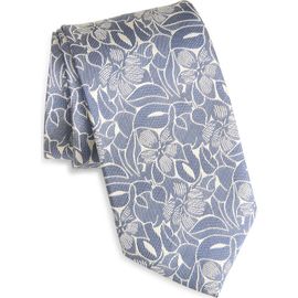David Donahue David Donahue Floral Silk Jacquard Tie