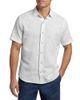 David Donahue David Donahue Linen Cotton Paisley Short Sleeve Shirt - 1
