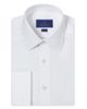 David Donahue David Donahue Slim Fit Broadcloth French Cuff Dress Shirt - 1