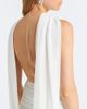 David Koma David Koma Asymmetric draped embellished minidress - 5