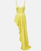 David Koma David Koma Asymmetric draped satin minidress - 1