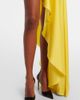David Koma David Koma Asymmetric draped satin minidress - 5