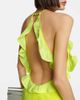 David Koma David Koma Asymmetric ruffled midi dress - 6