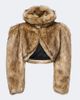 David Koma David Koma Cropped turtleneck jacket - 1