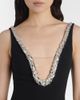 David Koma David Koma Crystal-embellished cady gown - 4