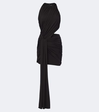 David Koma David Koma Cutout draped minidress