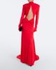David Koma David Koma Cutout ruched jersey gown - 2