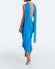 David Koma David Koma Draped embellished tulle midi dress - 5