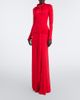 David Koma David Koma Draped floral-appliqué gown - 2