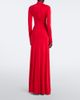 David Koma David Koma Draped floral-appliqué gown - 6