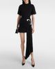 David Koma David Koma Embellished draped jersey minidress - 2