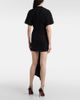 David Koma David Koma Embellished draped jersey minidress - 3