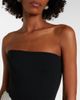 David Koma David Koma Embellished draped wool-blend corset dress - 3