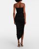 David Koma David Koma Embellished draped wool-blend corset dress - 6