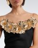 David Koma David Koma Embellished floral-appliqué minidress - 3