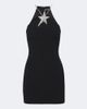 David Koma David Koma Embellished halterneck minidress - 1
