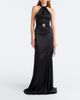 David Koma David Koma Embellished halterneck satin gown - 2